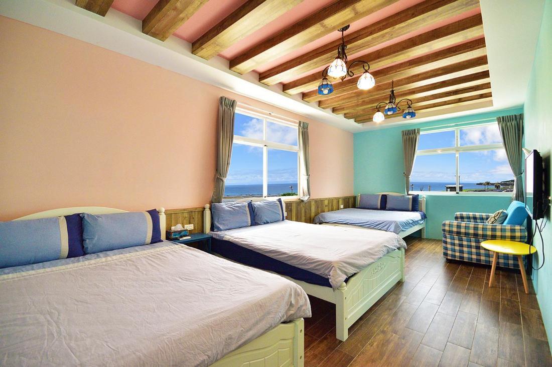 Qing Feng Diving B&B Lyudao Buitenkant foto