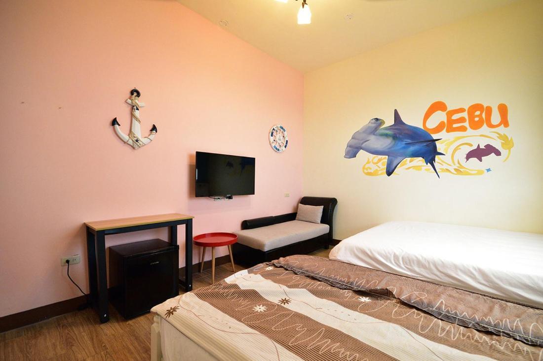 Qing Feng Diving B&B Lyudao Buitenkant foto