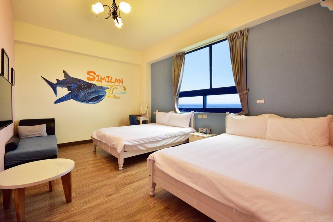 Qing Feng Diving B&B Lyudao Buitenkant foto