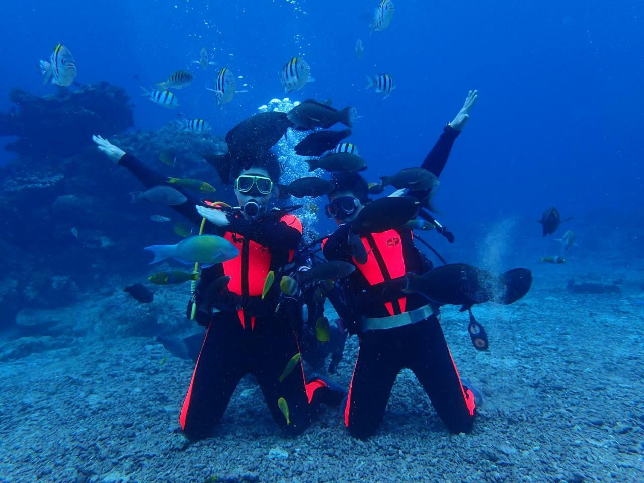 Qing Feng Diving B&B Lyudao Buitenkant foto